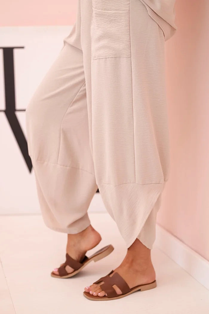 Комплект блуза от вискоза с панталон ART5920