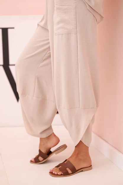 Комплект блуза от вискоза с панталон ART5920