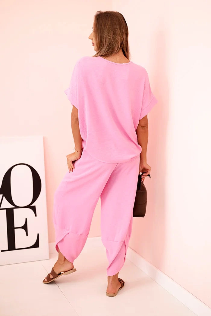 Комплект блуза от вискоза с панталон ART5920