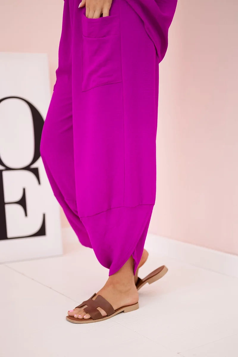 Комплект блуза от вискоза с панталон ART5920