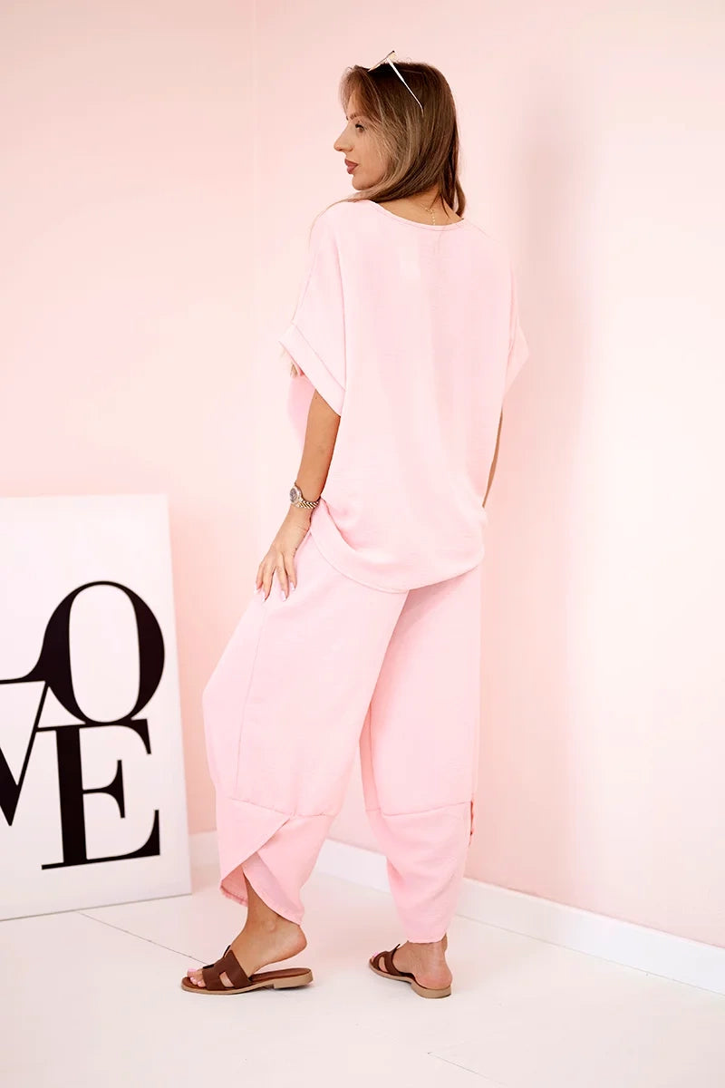 Комплект блуза от вискоза с панталон ART5920