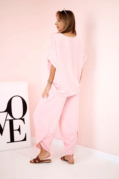 Комплект блуза от вискоза с панталон ART5920