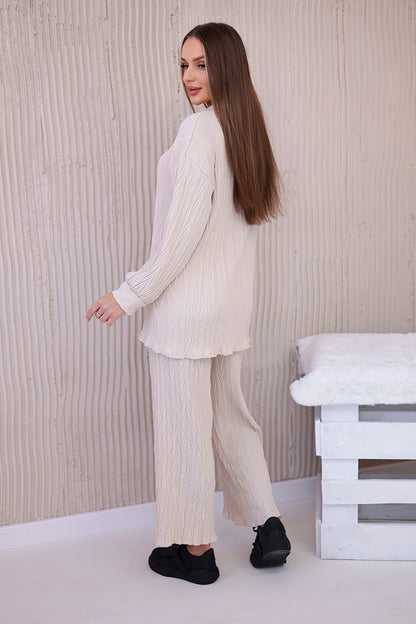 Плисиран комплект от 2 части 6088W