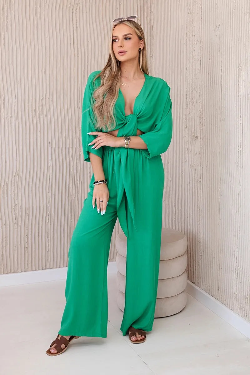 Комплект от блуза и панталон 6289