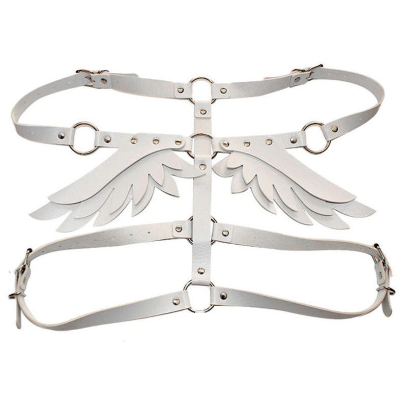 Черен харнес с крила AA-700893