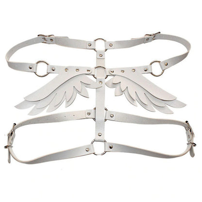 Черен харнес с крила AA-700893