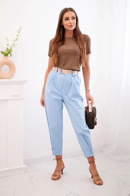 Летен панталон Punto със закопчаване на крачолите 7048-1