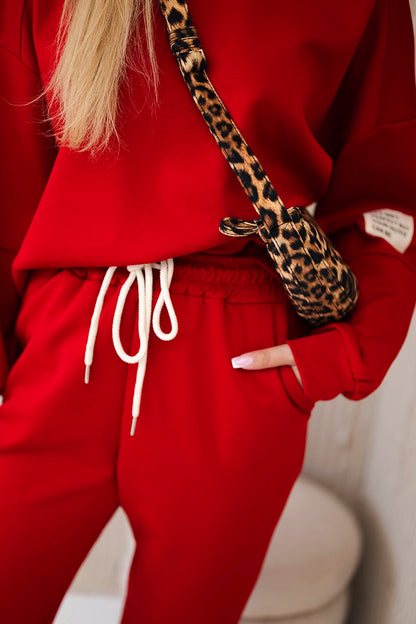 Комплект суитчер с панталон от вискоза 7065P