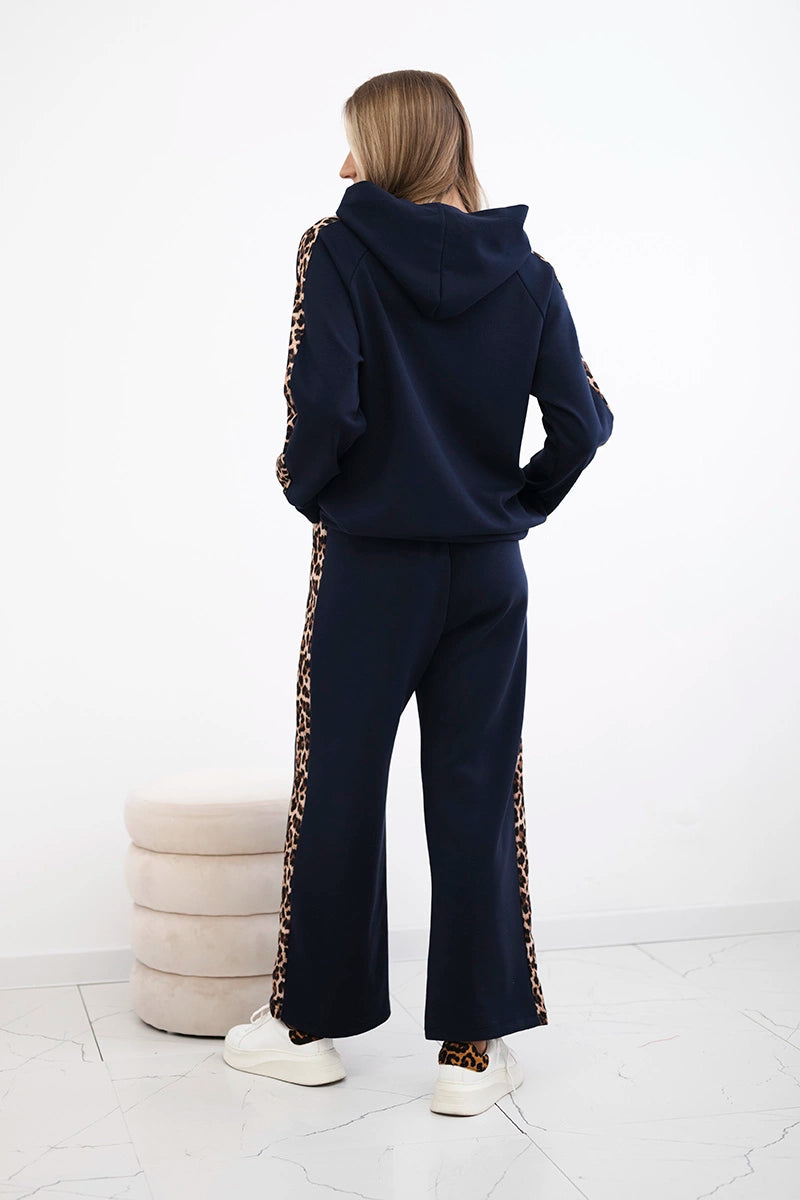 Комплект от вискоза с леопардово райе 7115