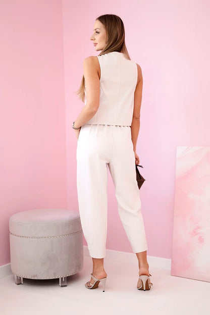 Комплект жилетка с панталон 7135