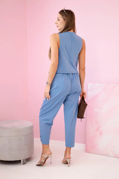 Комплект жилетка с панталон 7135