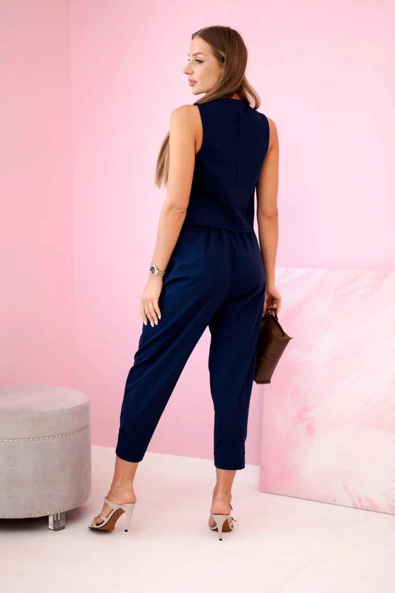 Комплект жилетка с панталон 7135