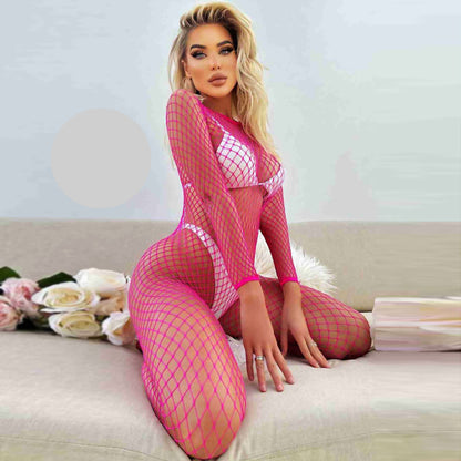 Мрежесто бейбидол боди чорапогащник MS-79506