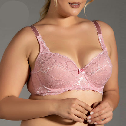 Минимизиращ сутиен с твърда чашка и широки презрамки NB-8041