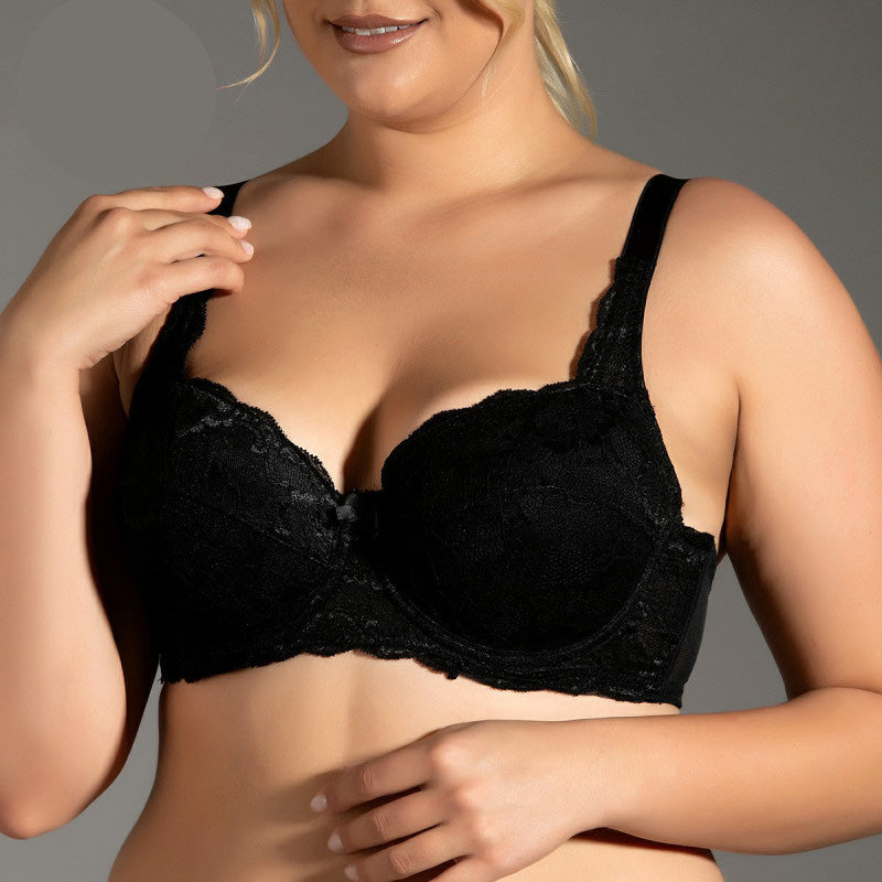 Минимизиращ сутиен с твърда чашка и широки презрамки NB-8041