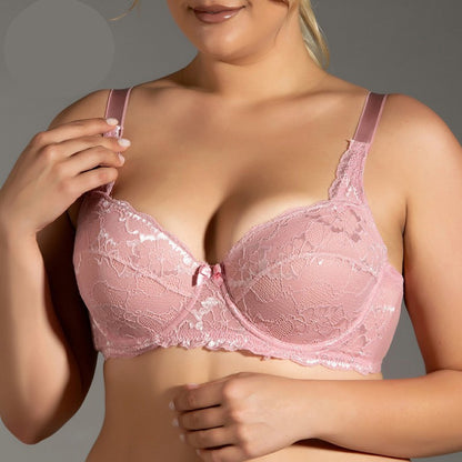 Минимизиращ сутиен с твърда чашка и широки презрамки NB-8041