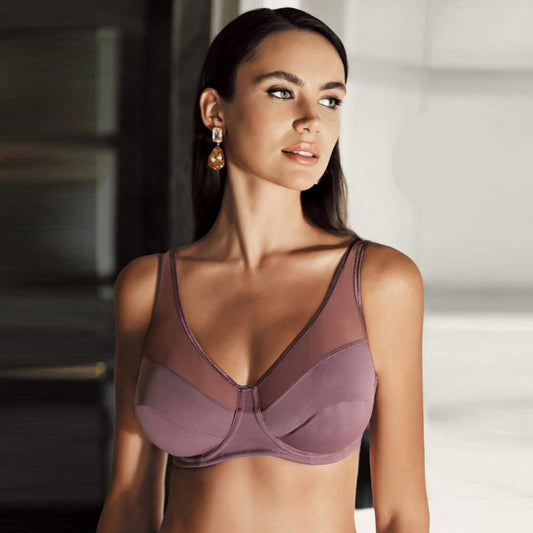 Минимизиращ сутиен с меки чаши и банели NB-8060