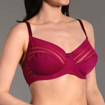 Минимизиращ сутиен с меки чаши и банели NB-8070