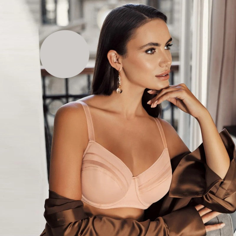 Минимизиращ сутиен с меки чаши и банели NB-8070