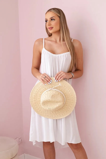 Рокля от вискоза с тънки презрамки 81541