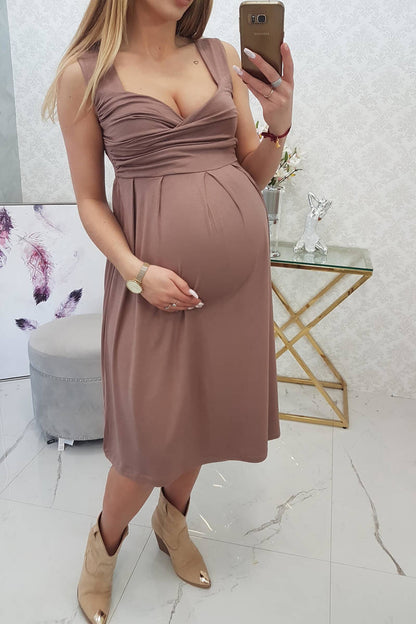 Рокля с широки презрамки