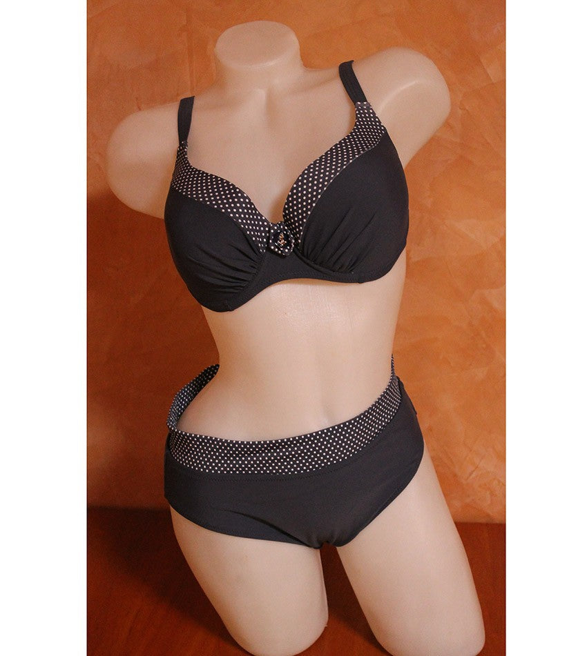 Дамски бански с оформени чаши и бикини 85969