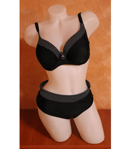 Дамски бански с оформени чаши и бикини 85969