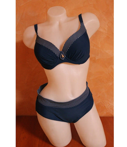 Дамски бански с оформени чаши и бикини 85969