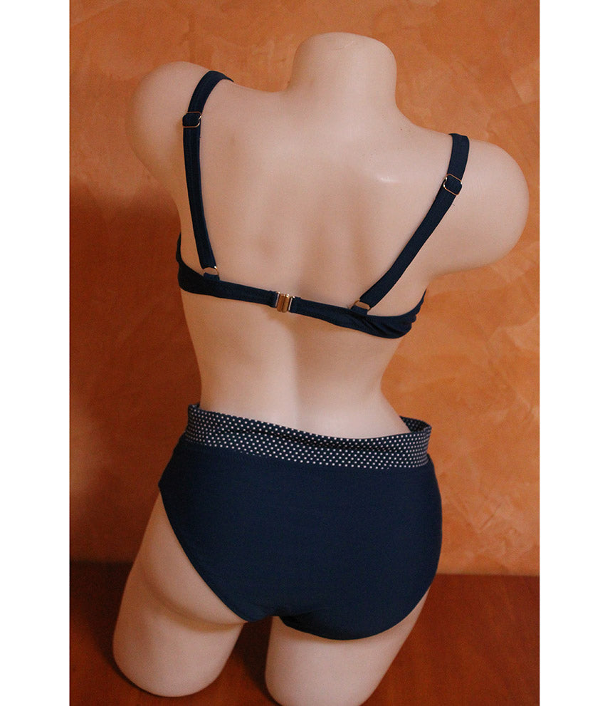 Дамски бански с оформени чаши и бикини 85969