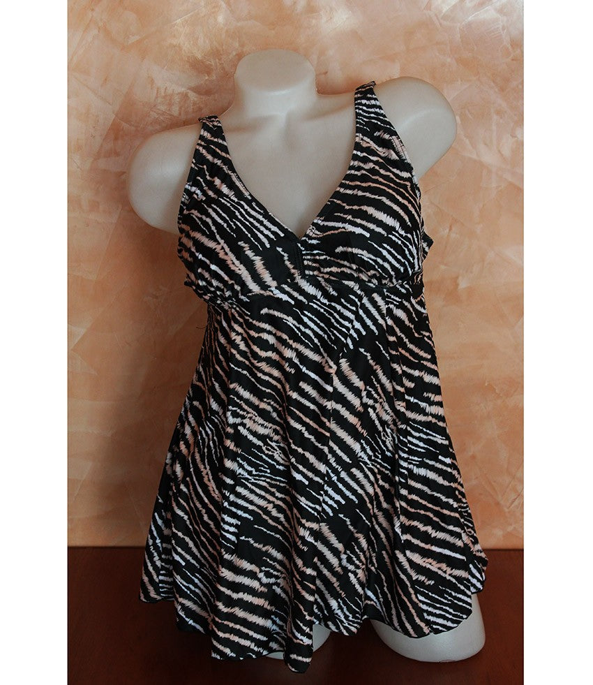 Бански тип танкини с дълбока бикина 86009