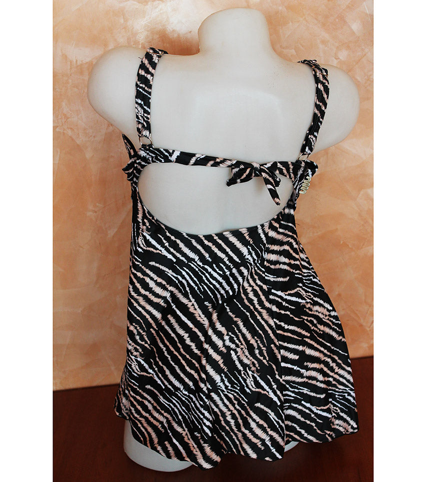 Бански тип танкини с дълбока бикина 86009