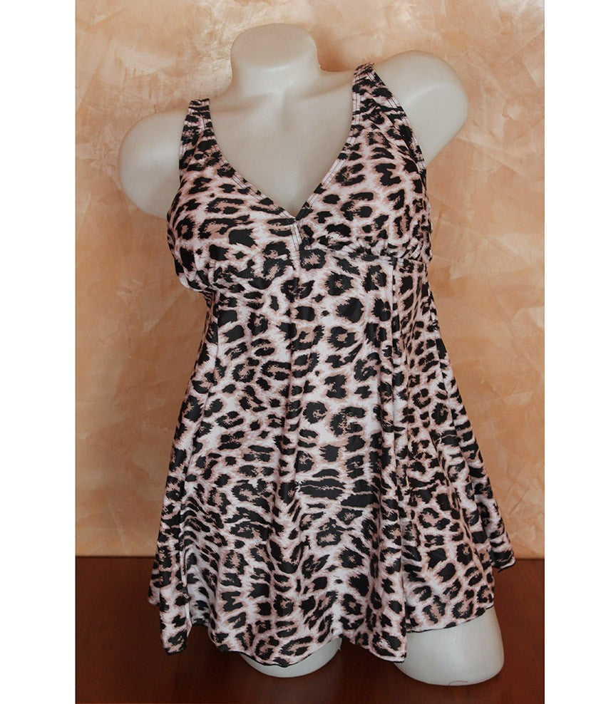 Бански тип танкини с дълбока бикина 86009