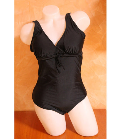 Цял бански с остро деколте 86025