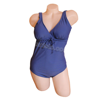 Цял бански с остро деколте 86025