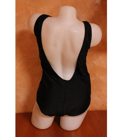 Цял бански с остро деколте 88121