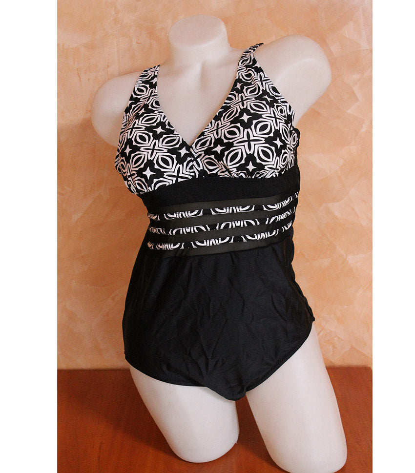 Цял бански с меки чаши 88129