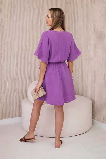 Вталена памучна рокля ART88540