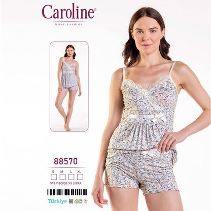 Дамска пижама от корсаж с шорти CE-88570