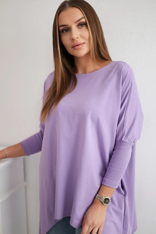 Памучна туника Oversize 8875