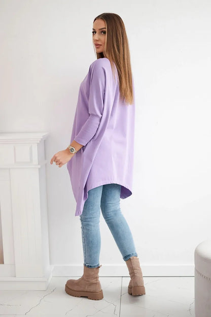 Памучна туника Oversize 8875