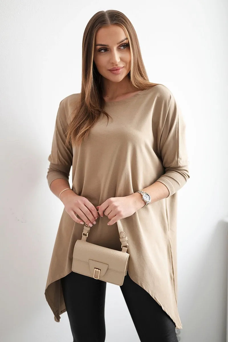 Памучна туника Oversize 8875