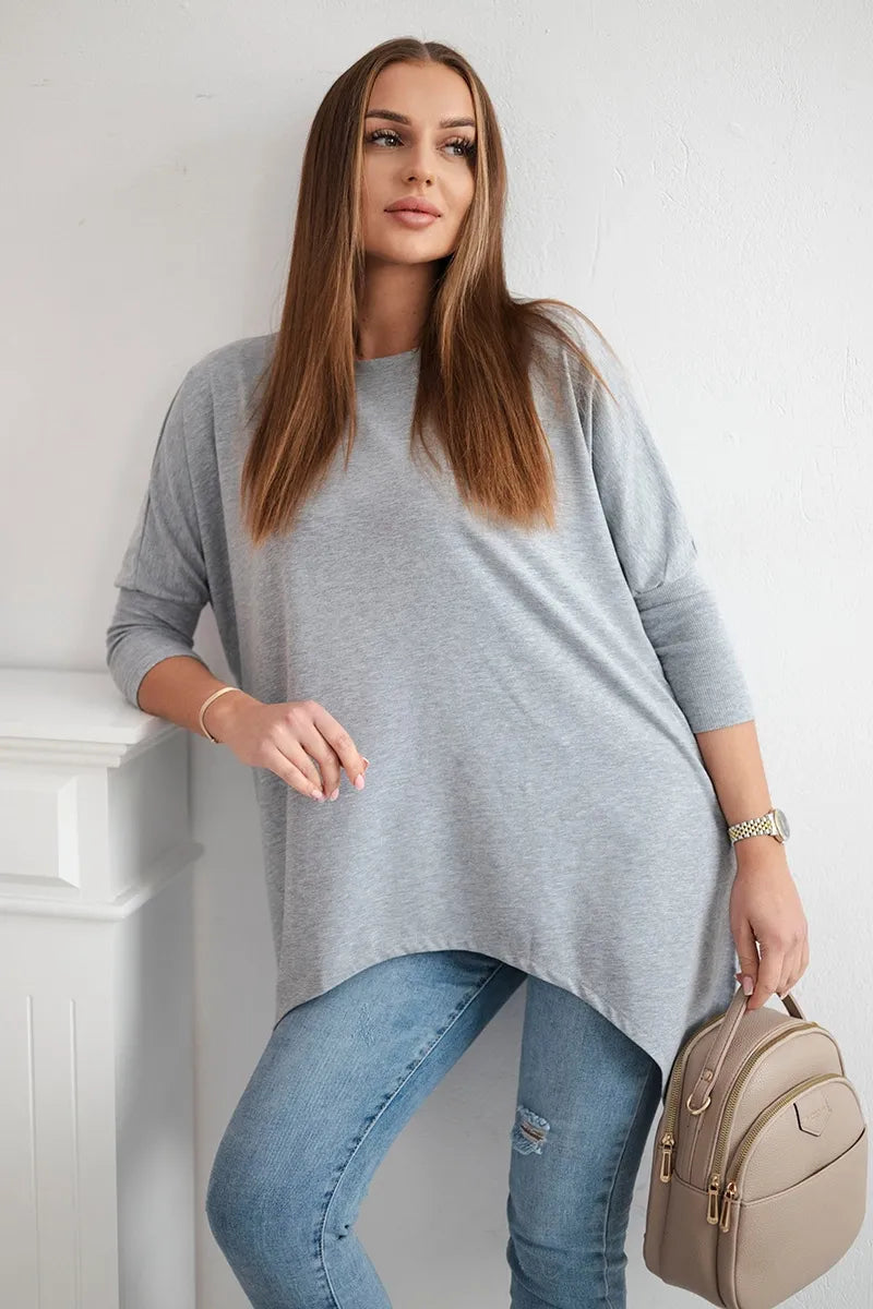 Памучна туника Oversize 8875