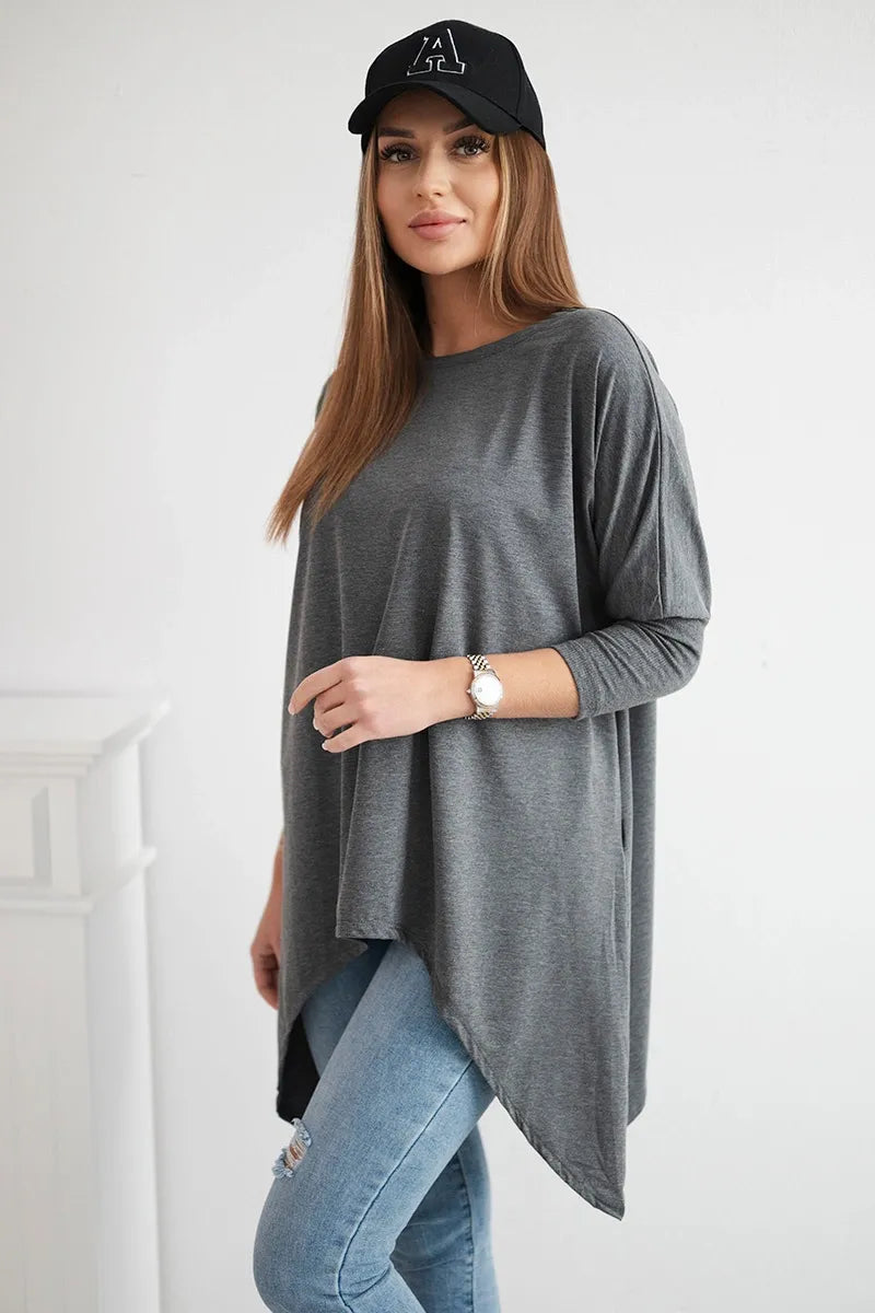 Памучна туника Oversize 8875