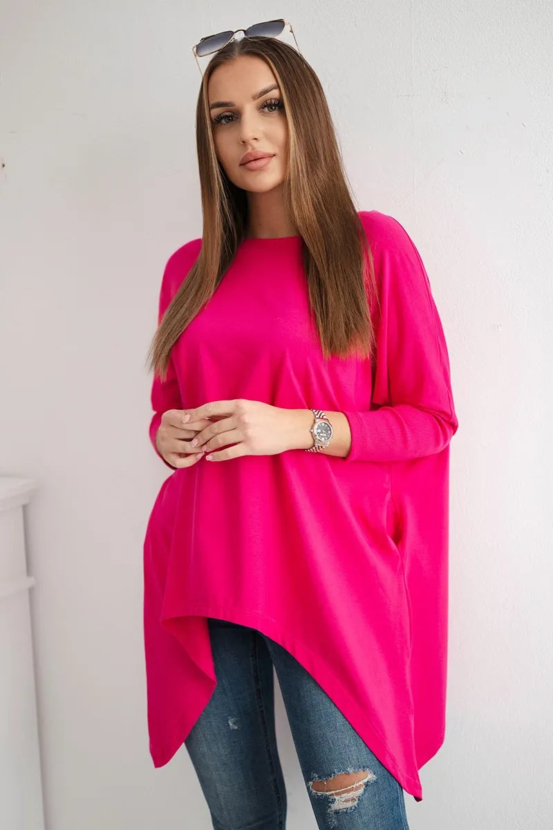 Памучна туника Oversize 8875