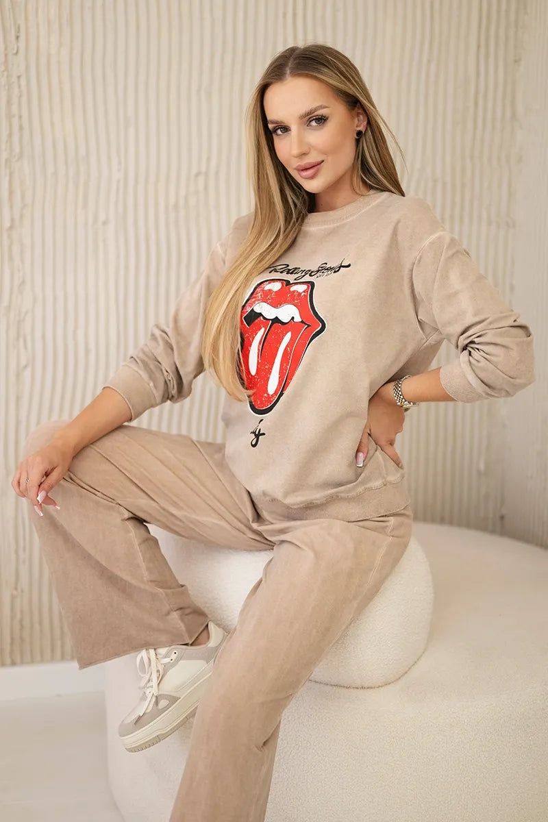 Дамски комплект от варен памук ART90041-2