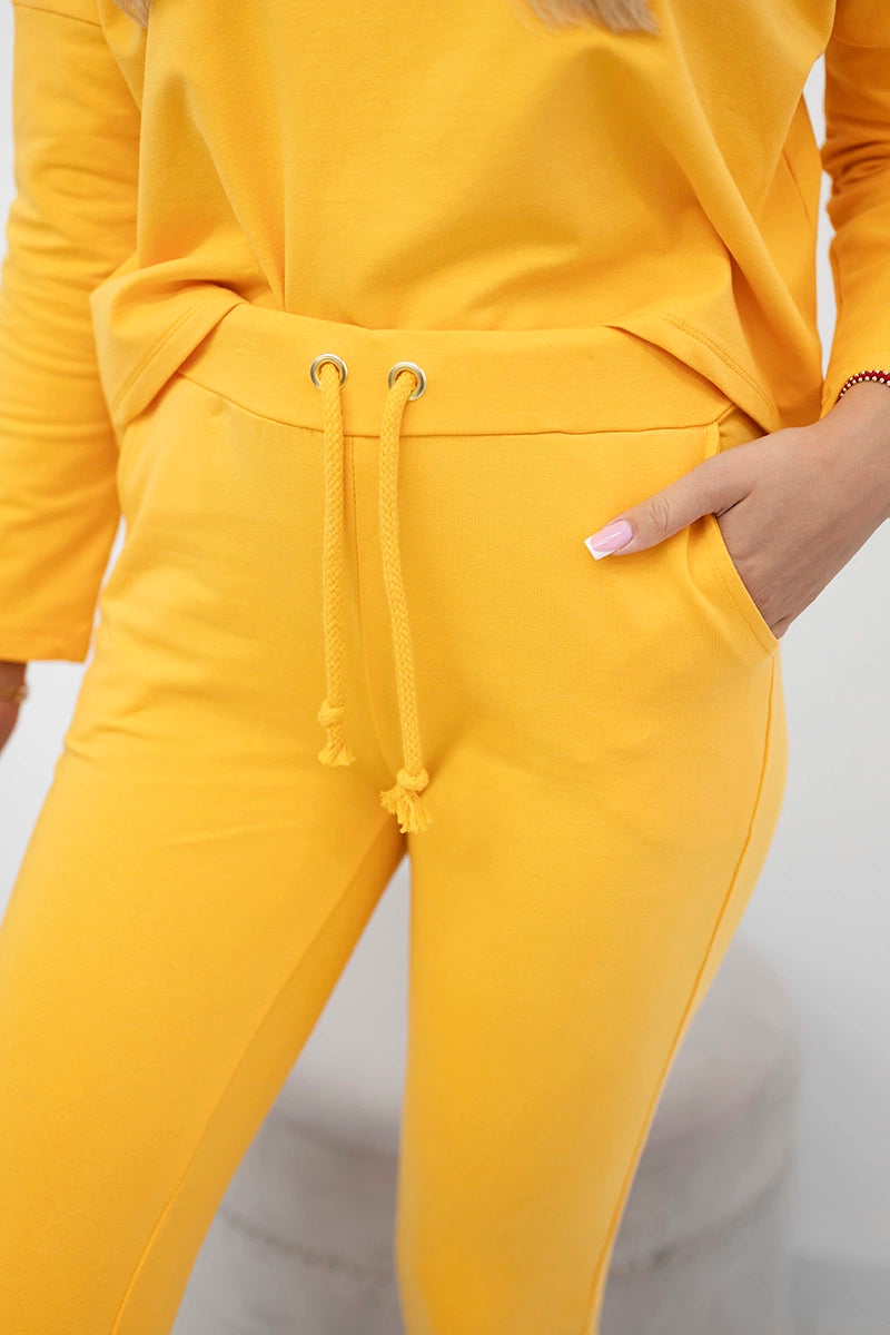 Комплект с овърсайз блуза 9091