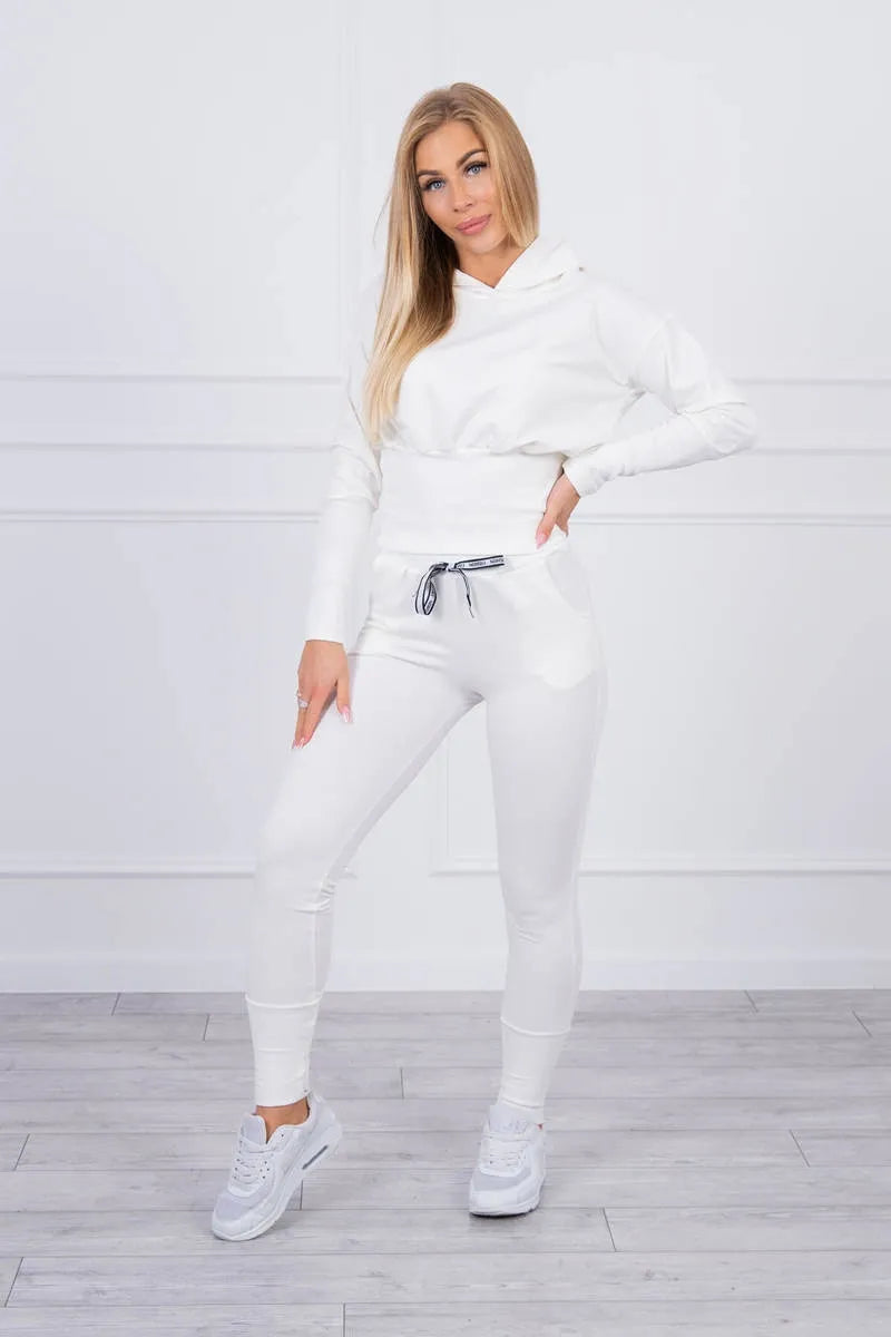 Памучен комплект с широки маншети 9323