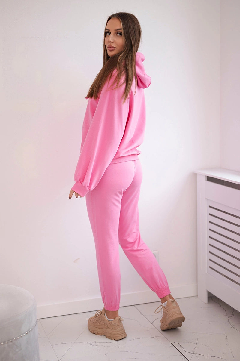 Комплект от суитчер с качулка и панталон 9337