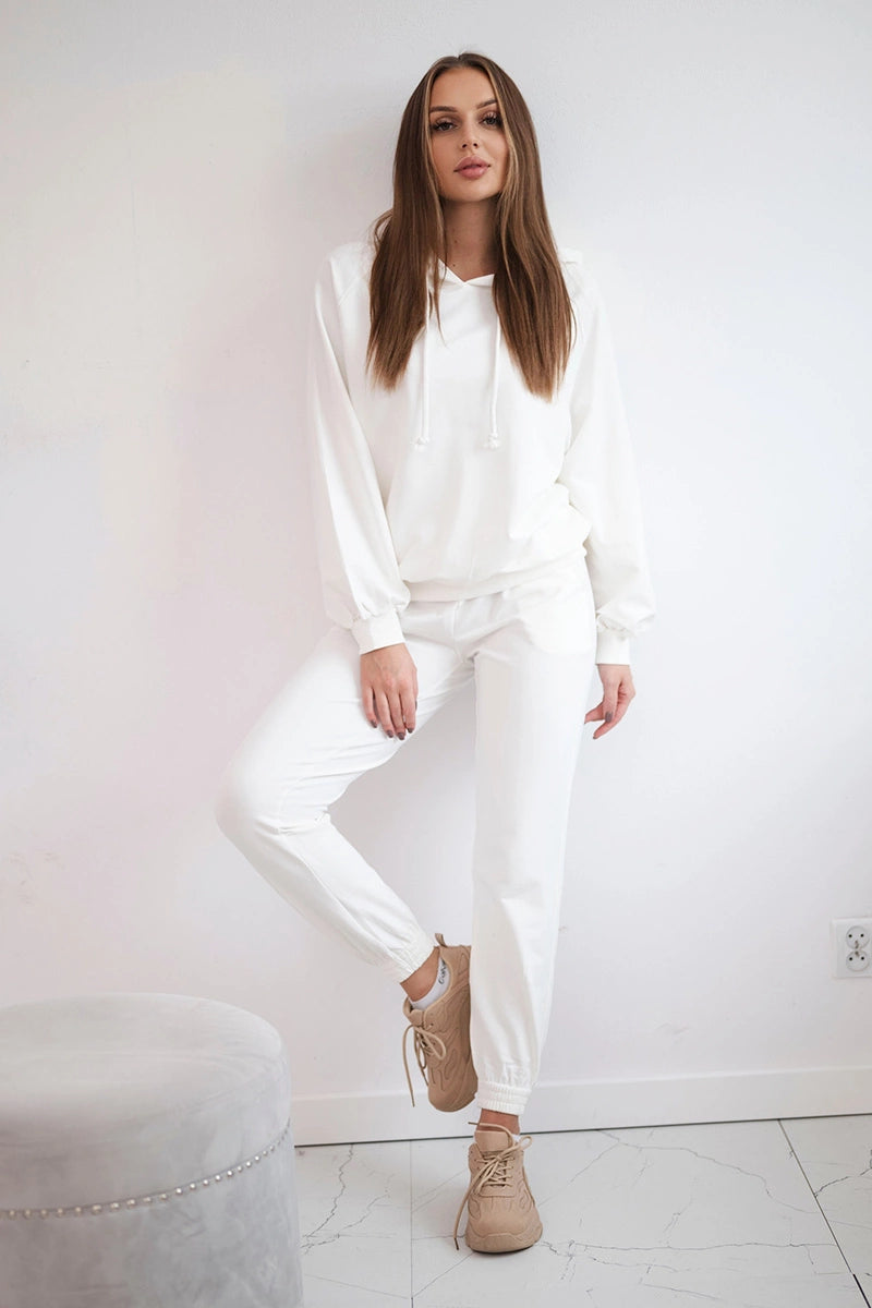 Комплект от суитчер с качулка и панталон 9337