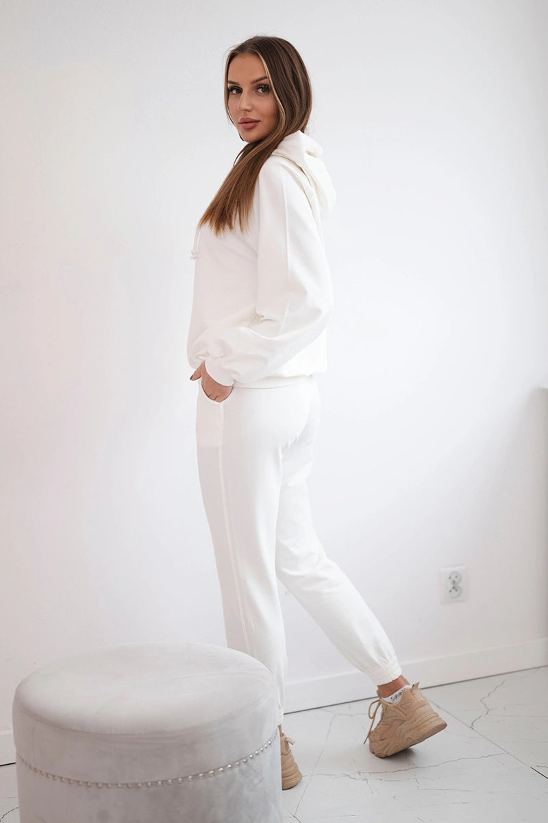 Комплект от суитчер с качулка и панталон 9337